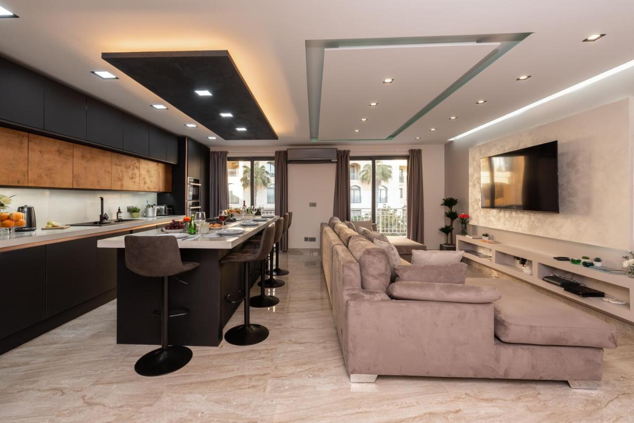 Luxury 2 Bed Apartment In The Heart Of St Julians Saint Julian's Exterior photo